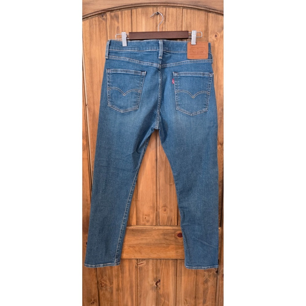 Levi's Lot 510 Jeans Womens 33x30 Blue Mid Wash Stretch Tapered Leg 5-Pocket‎ - Picture 2 of 7